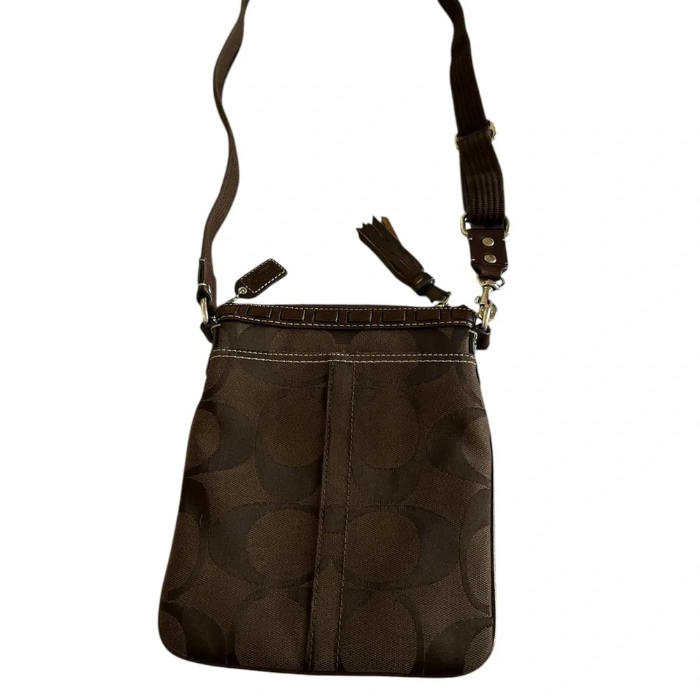 Vintage Coach Hampton Python Swingpack Crossbody - EUC